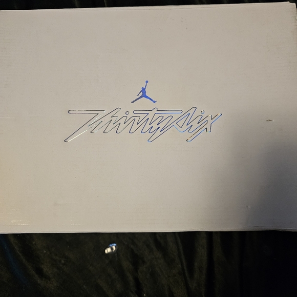 2022 Luka Doncic x Air Jordan 36 Low 'Laser Blue' size 6.5 box included - Picture 10 of 13